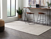 Bay Furniture Gallery - Ashley Furniture - Jossick Rug - 7'8" x 10' Rug / Cream/Taupe - R405101